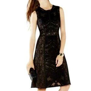 BCBG Dariella Black Lace Dress